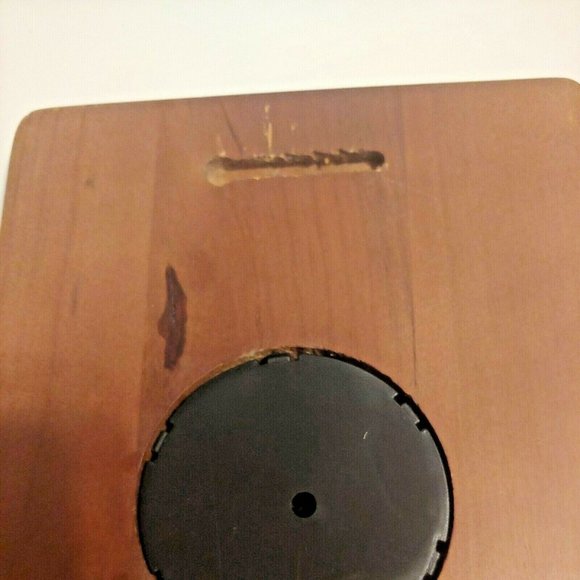 VTG Springfield Mariner Barometer Thermometer Hygrometer Wood Wall Station - Picture 7 of 9